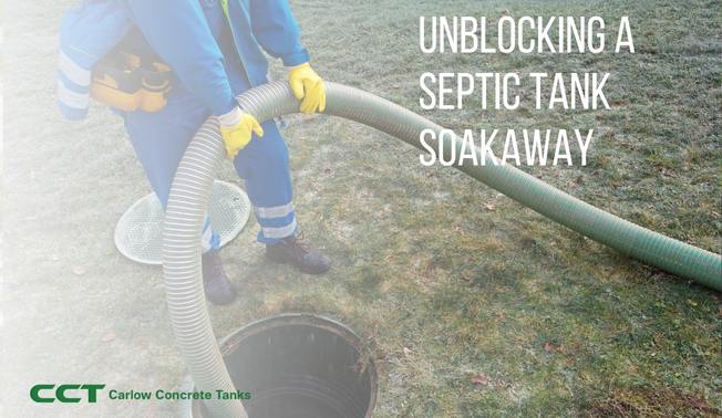 Unblocking a Septic Tank Soakaway